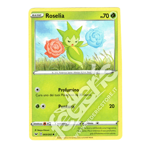 003-202 Roselia Comune (IT) - MINT