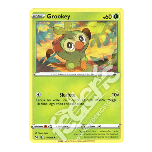 010-202 Grookey Comune (IT) - MINT