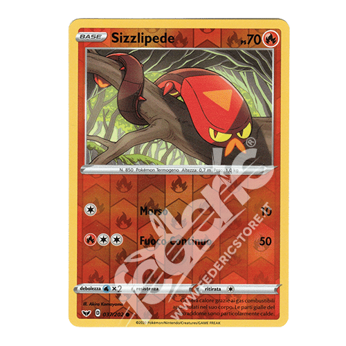 037-202 Sizzlipede Comune Reverse (IT) - MINT