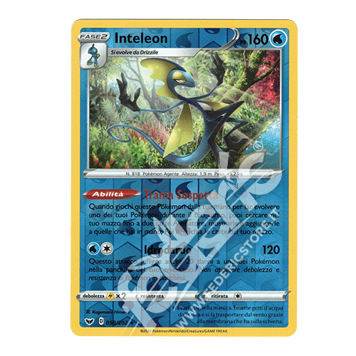058-202 Inteleon Rara Reverse (IT) - MINT