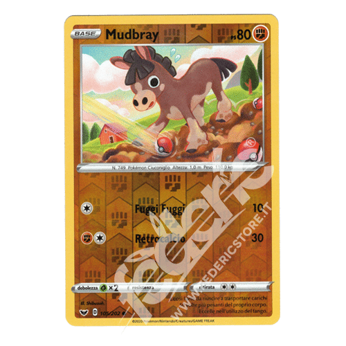 105-202 Mudbray Comune Reverse (IT) - MINT