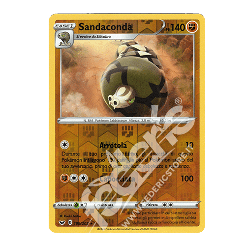 109-202 Sandaconda Rara Reverse (IT) - MINT