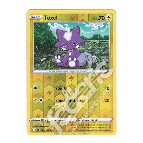 062-189 Toxel Comune Reverse (IT) - MINT