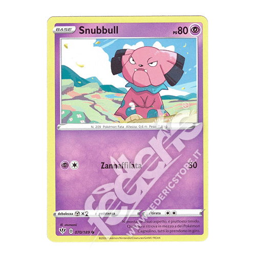 070-189 Snubbull Comune (IT) - MINT