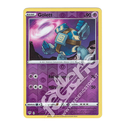 076-189 Golett Comune Reverse (IT) - MINT