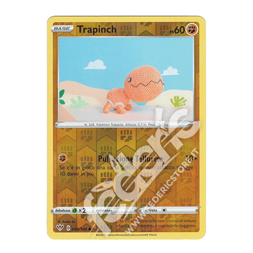 089-189 Trapinch Comune Reverse (IT) - MINT