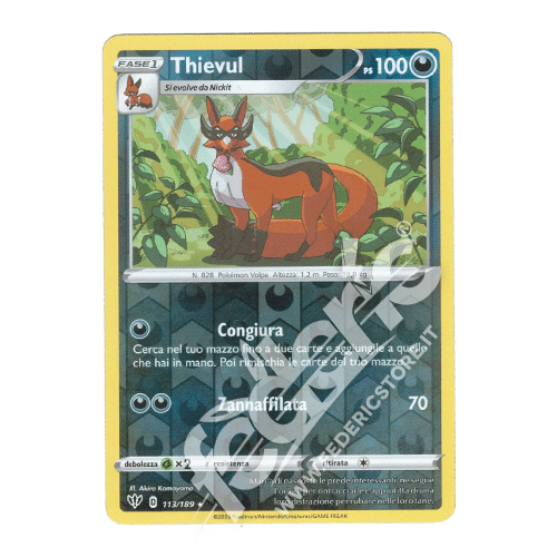 113-189 Thievul Rara Reverse (IT) - MINT