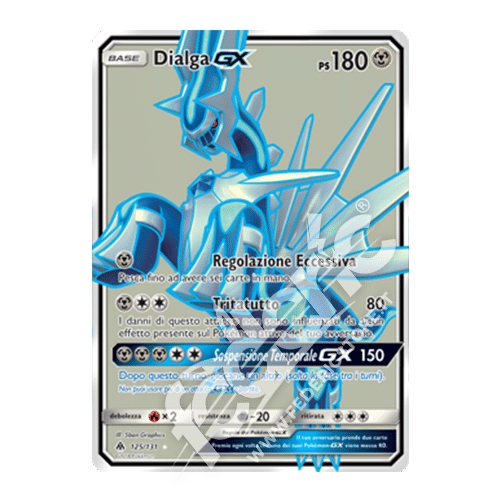 125-131 Dialga GX Full Art (IT) - MINT