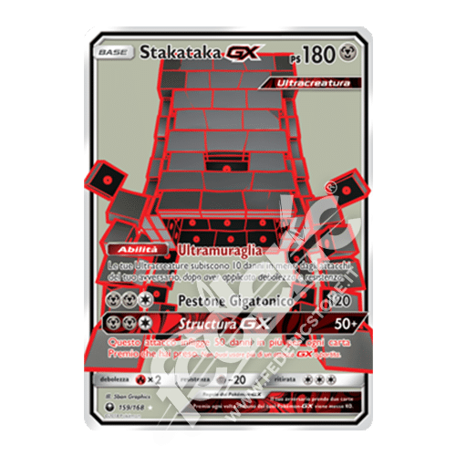 159-168 Stakataka GX Full Art (IT) - MINT