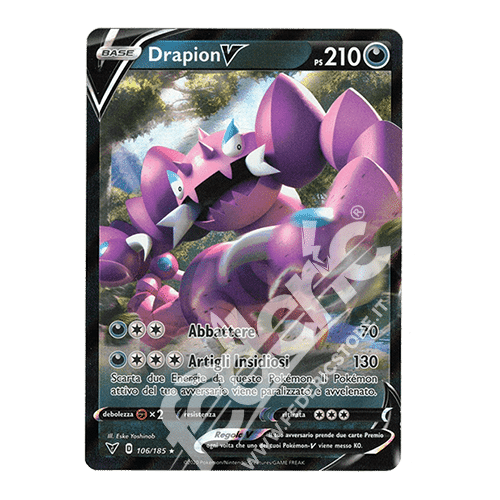 106185 Drapion V (IT) MINT » Federicstore
