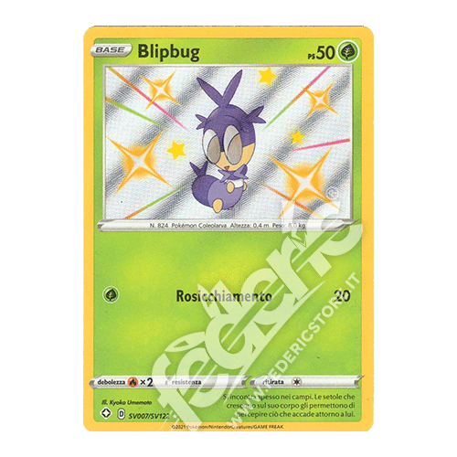SV007-SV122 Blipbug Shiny Star (IT) - MINT