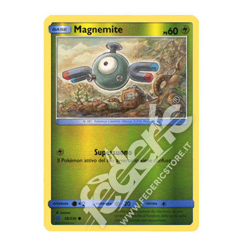 058-236 Magnemite Comune Reverse (IT) - MINT