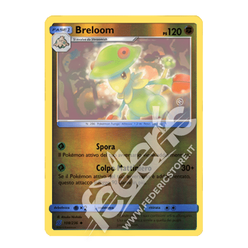 108-236 Breloom Non Comune Reverse (IT) - MINT