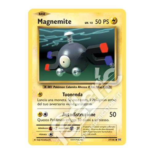 037-108 Magnemite Comune (IT) - MINT