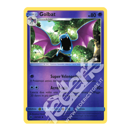 055-149 Golbat Non Comune Reverse (IT) - MINT