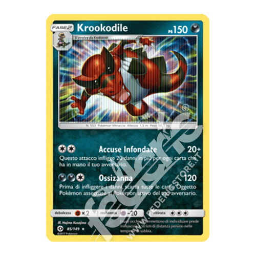085-149 Krookodile Holo (IT) - MINT