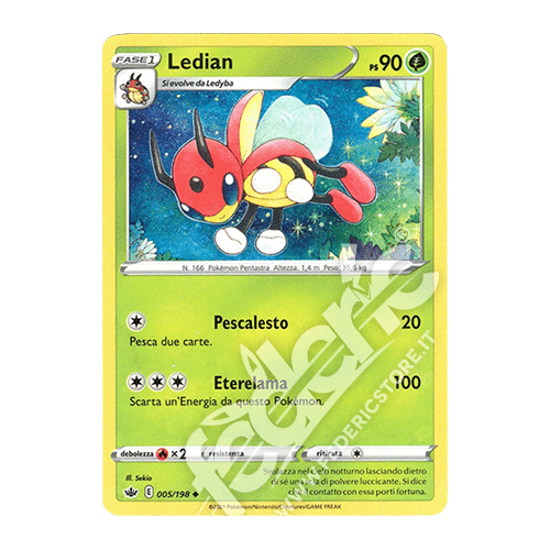 005-198 Ledian Non Comune (IT) - MINT