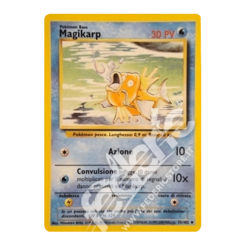 035-102 Magikarp Non Comune Unlimited (IT) - MINT