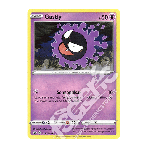 055-198 Gastly Comune (IT) - MINT