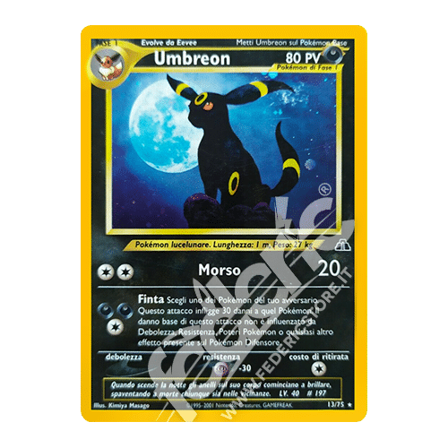 013-075 Umbreon Holo Unlimited (IT) - MINT