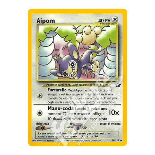 026-111 Aipom Non Comune Unlimited (IT) - MINT