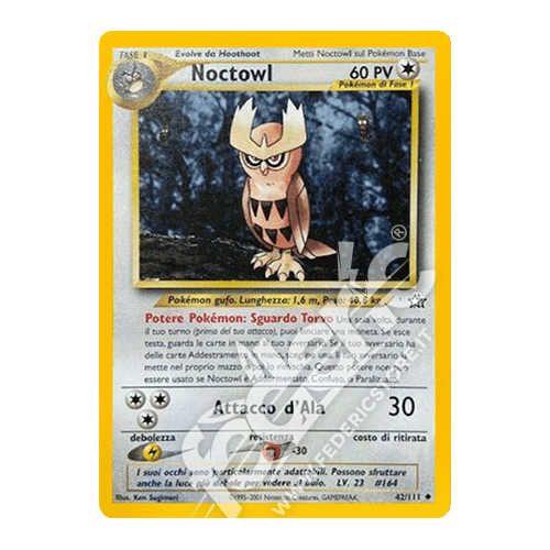 042-111 Noctowl Non Comune Unlimited (IT) - MINT