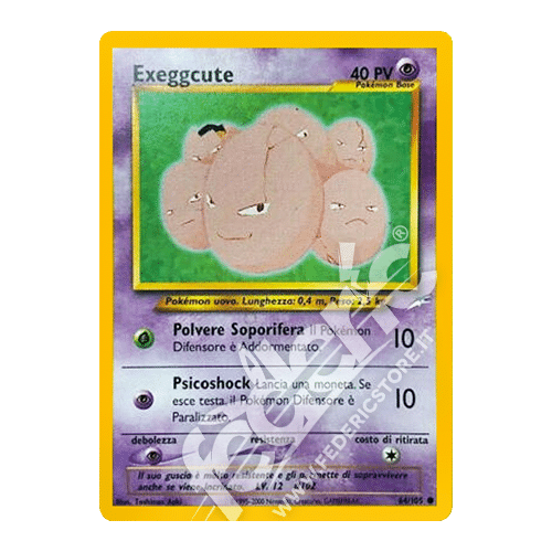 064-105 Exeggcute Comune Unlimited (IT) - MINT