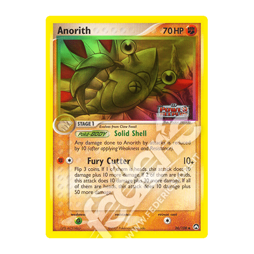 026-108 Anorith Non Comune Reverse Foil Stamp (ENG) - MINT