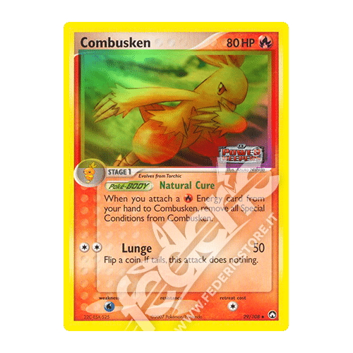 029-108 Combusken Non Comune Reverse Foil Stamp (ENG) - MINT