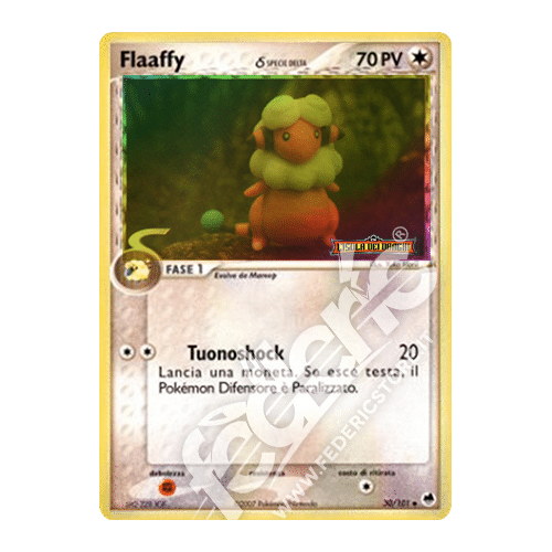030-101 Flaaffy δ Specie Delta Non Comune Reverse Foil Stamp (IT) - MINT