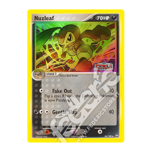 036-108 Nuzleaf Non Comune Reverse Foil Stamp (ENG) - MINT