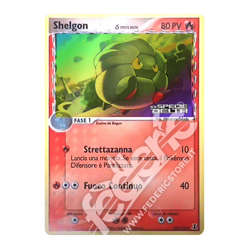 053-113 Shelgon δ Specie Delta Non Comune Reverse Foil Stamp (IT) - MINT