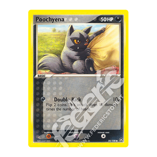 058-108 Poochyena Comune (ENG) - MINT