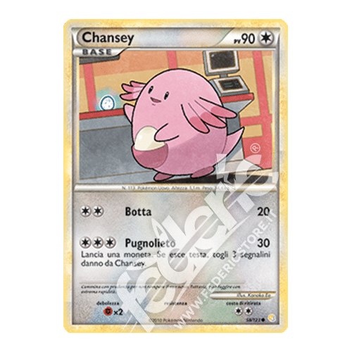 058-123 Chansey Comune (IT) - MINT