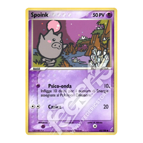 062-100 Spoink Comune (IT) - MINT