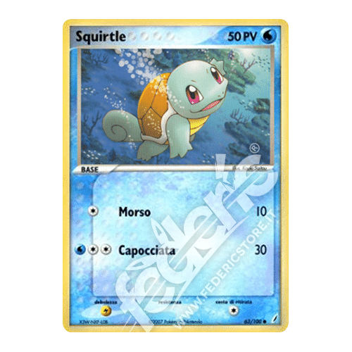 063-100 Squirtle Comune (IT) - MINT
