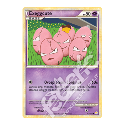063-123 Exeggcute Comune (IT) - MINT