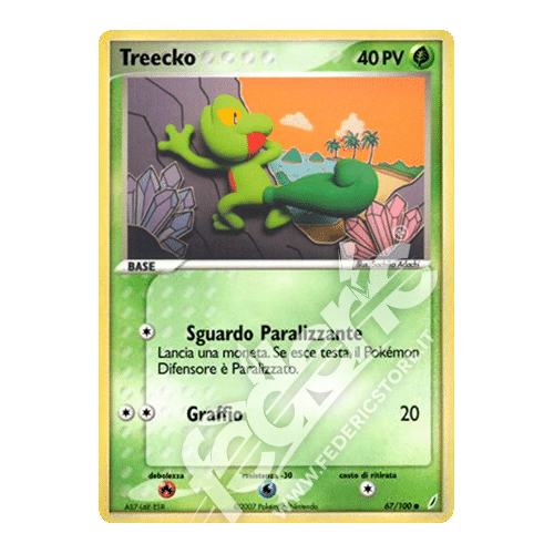 067-100 Treecko Comune (IT) - MINT