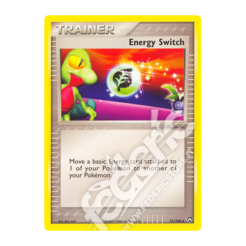 075-108 Energy Switch Non Comune (ENG) - MINT