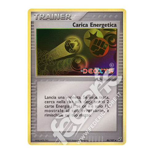 086-107 Carica Energetica Non Comune Reverse Foil Stamp (IT) - MINT