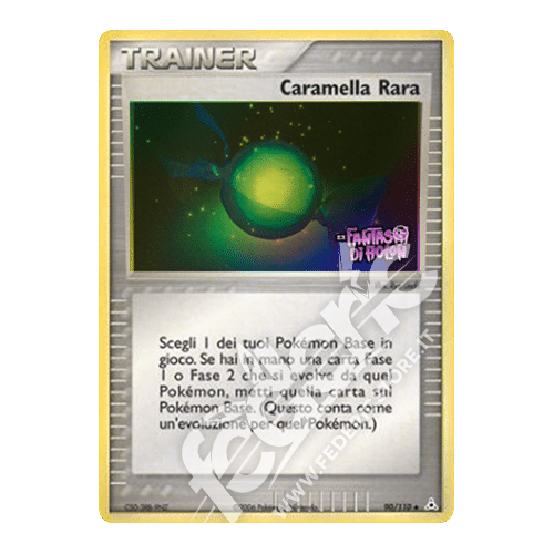 090-110 Caramella Rara Non Comune Reverse Foil Stamp (IT) - MINT