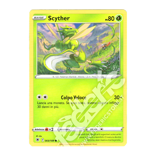 005-189 Scyther Comune (IT) - MINT