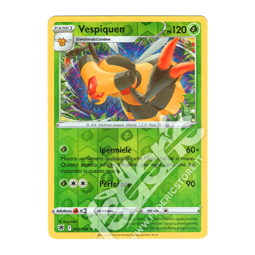 012-189 Vespiquen Rara Reverse (IT) - MINT