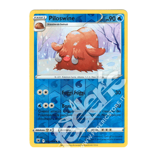 032-189 Piloswine Non Comune Reverse (IT) - MINT