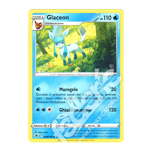 038-189 Glaceon Rara (IT) - MINT