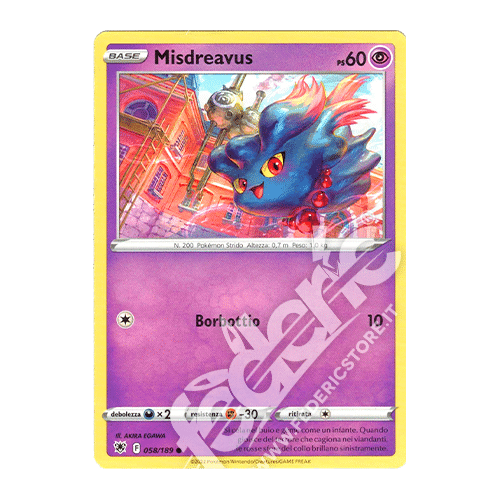 058-189 Misdreavus Comune (IT) - MINT