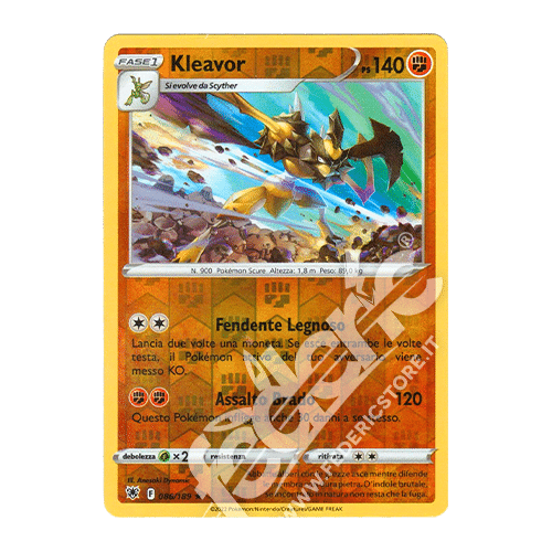 086-189 Kleavor Rara Reverse (IT) - MINT