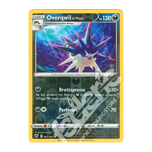 091-189 Overqwil Di Hisui Rara Reverse (IT) - MINT