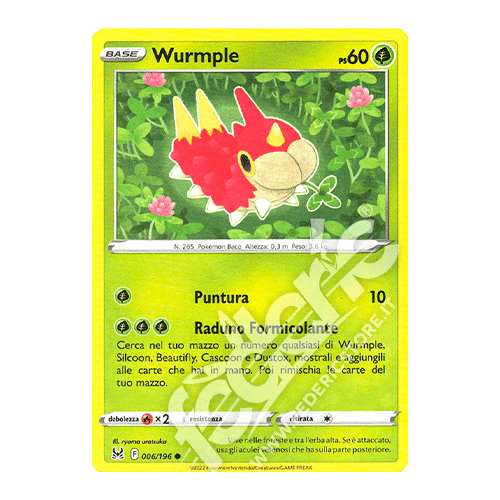006-196 Wurmple Comune (IT) - MINT