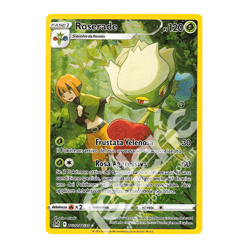 219-196 TG02-TG30 Roserade Trainer Gallery (IT) - MINT